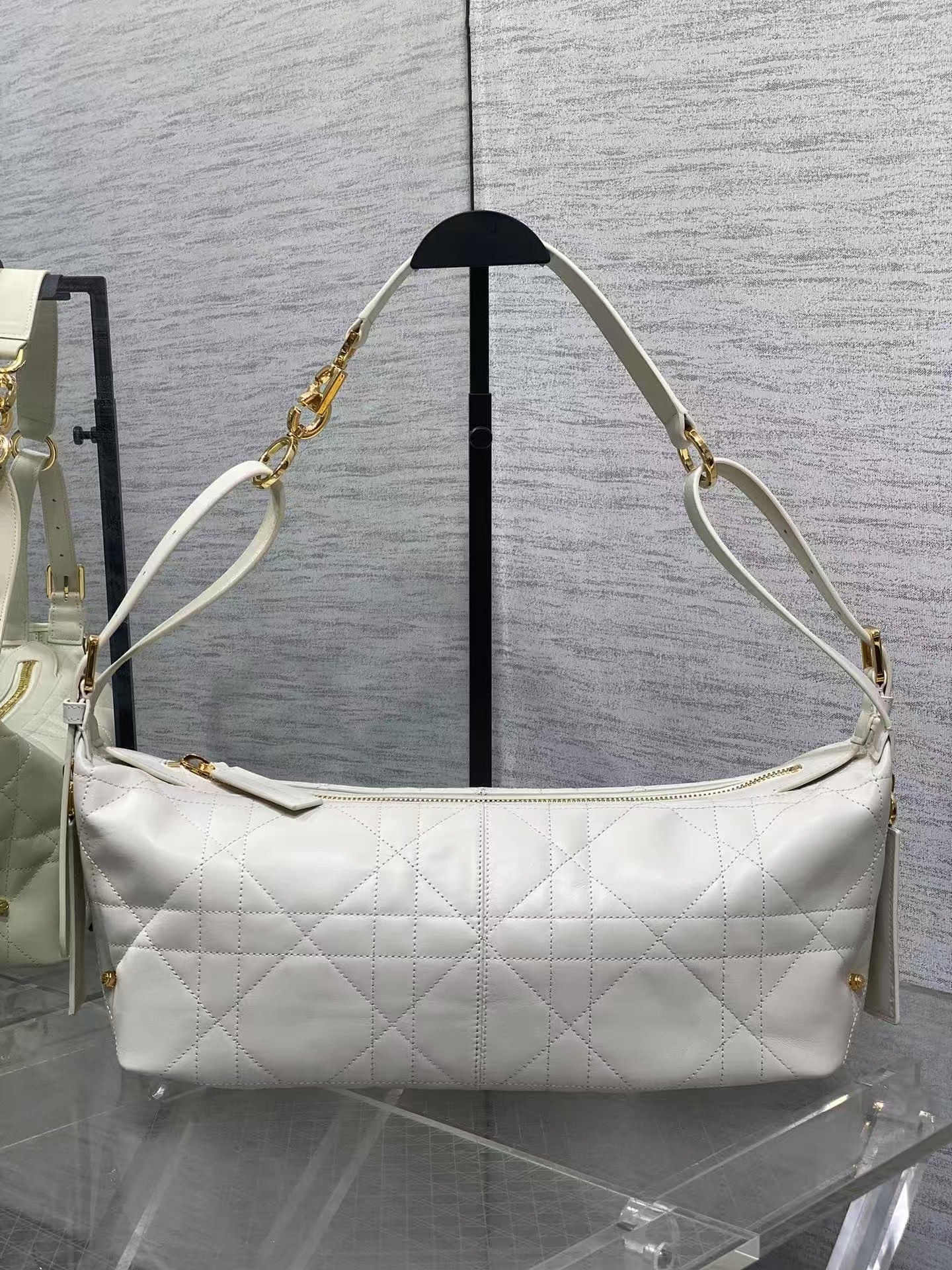 Dior Miss Caro Cigale Mini Bag Macrocannage Lambskin - Image 3