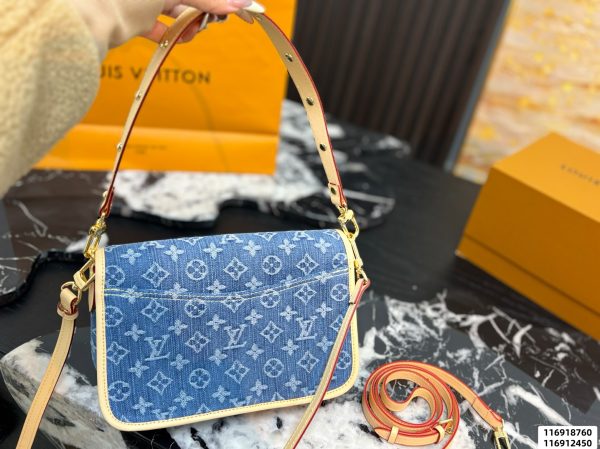 LV Diane Monogram Denim Bag