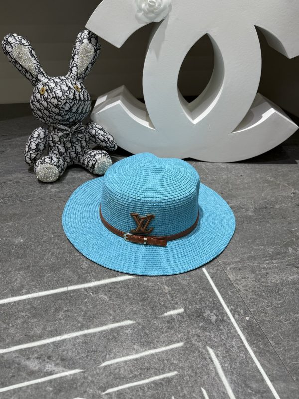 LV Flat-Top Straw Ha