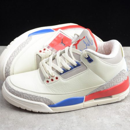 AIR JORDAN 3 RETRO "CHARITY GAME" sail red mens 136064-140 - Image 11