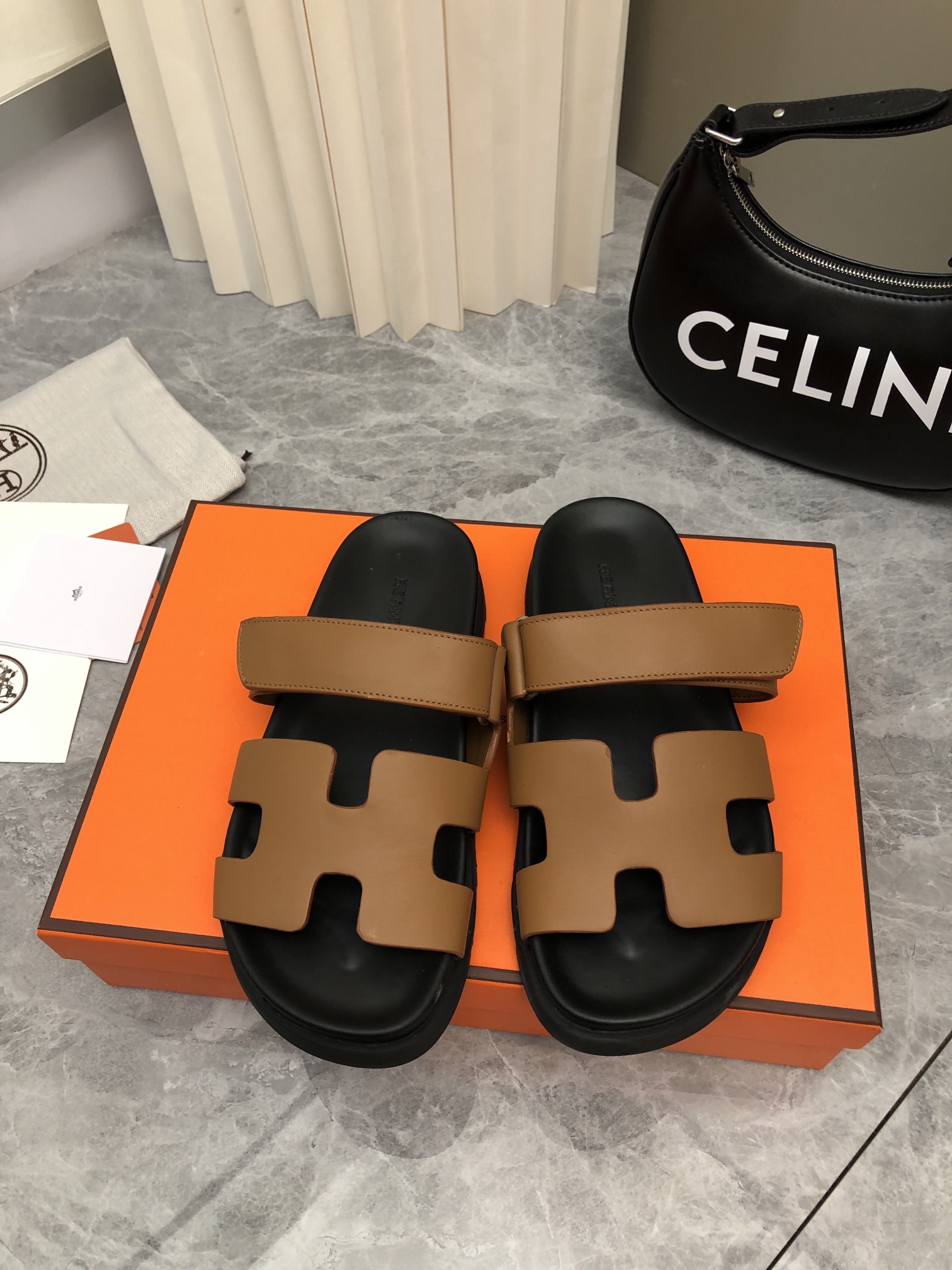 Hermes Chypre Sandals - Image 2