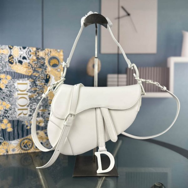 Dior Saddle Bag Matte Leather Shoulder Bag