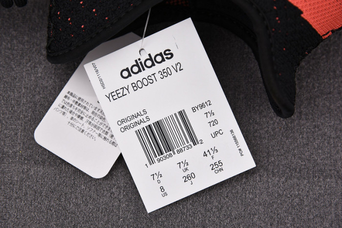 Yeezy Boost 350 V2 Core Black Red BY9612 - Image 7