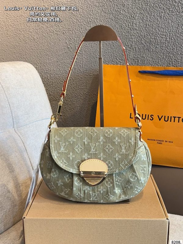 LV Monogram Denim Sunset Bag