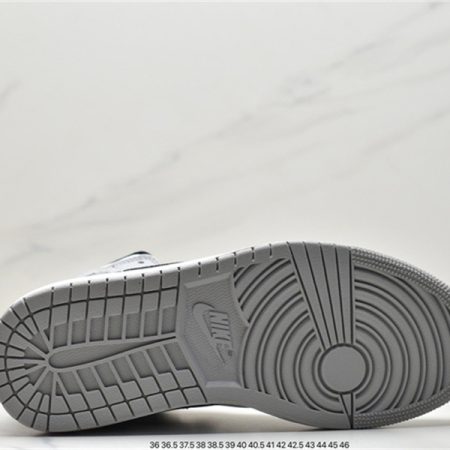 Jordan 1 Mid Light Smoke Grey 554724-092 - Image 8