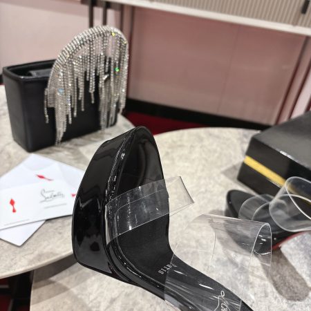 Christian Louboutin Just Nothing Alta - 150 mm Mules - Image 7