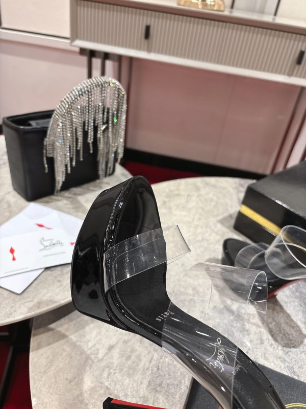 Christian Louboutin Just Nothing Alta - 150 mm Mules