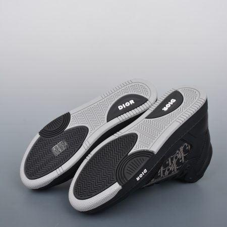 Dior B27 Sneakers High-Top Black (AAA High Quality Version) - Image 5