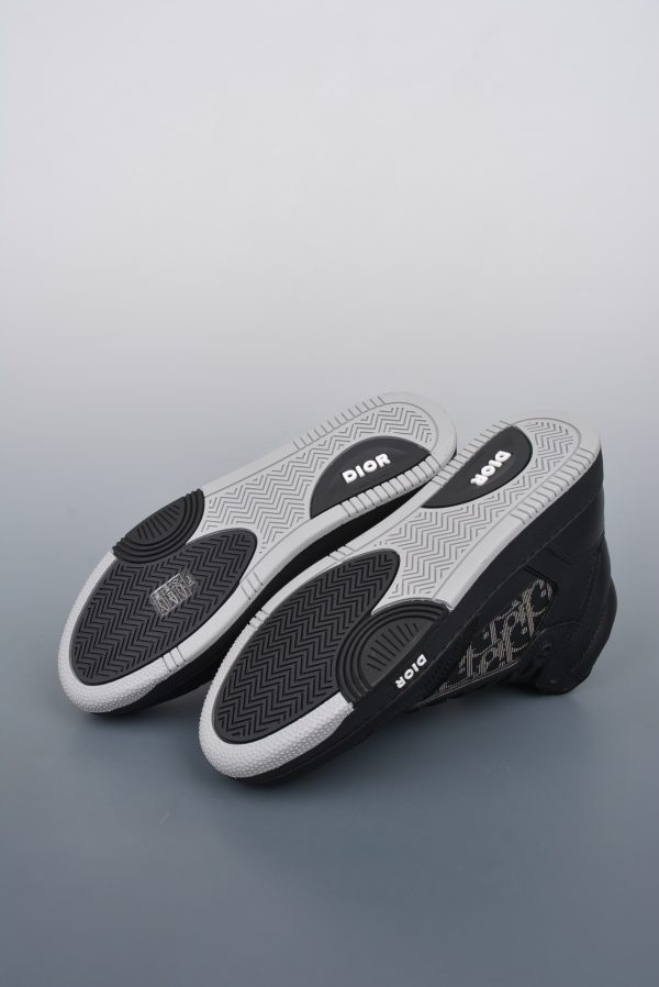 Dior B27 Sneakers High-Top Black (AAA High Quality Version)