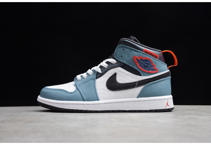 Air Jordan 1 Mid FACETASM CU2802-100 - Image 1