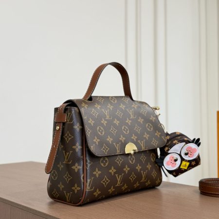 Lv Vintage Floral Handbag - Image 3