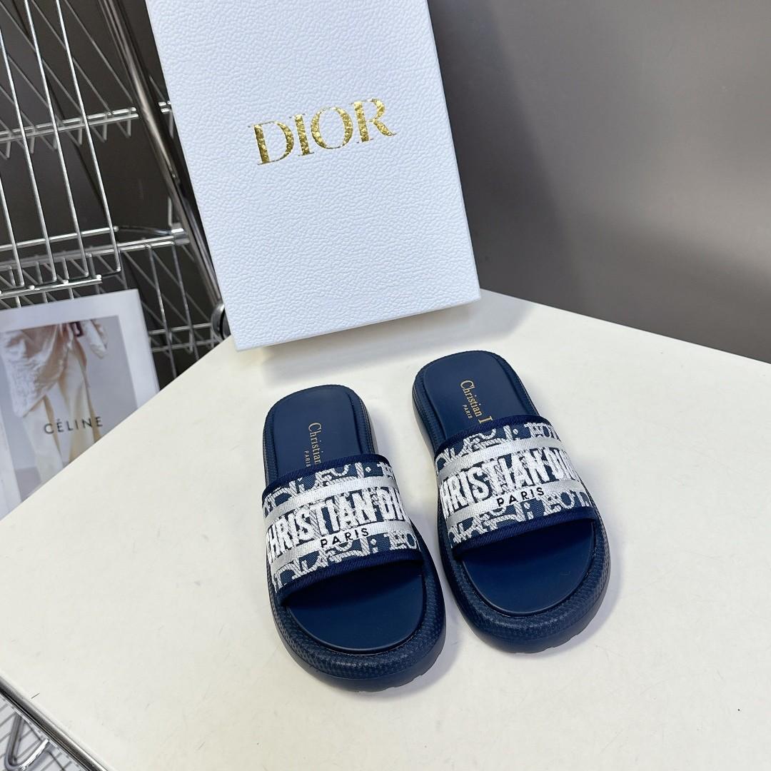 Dior Slipper Sandals - Image 2