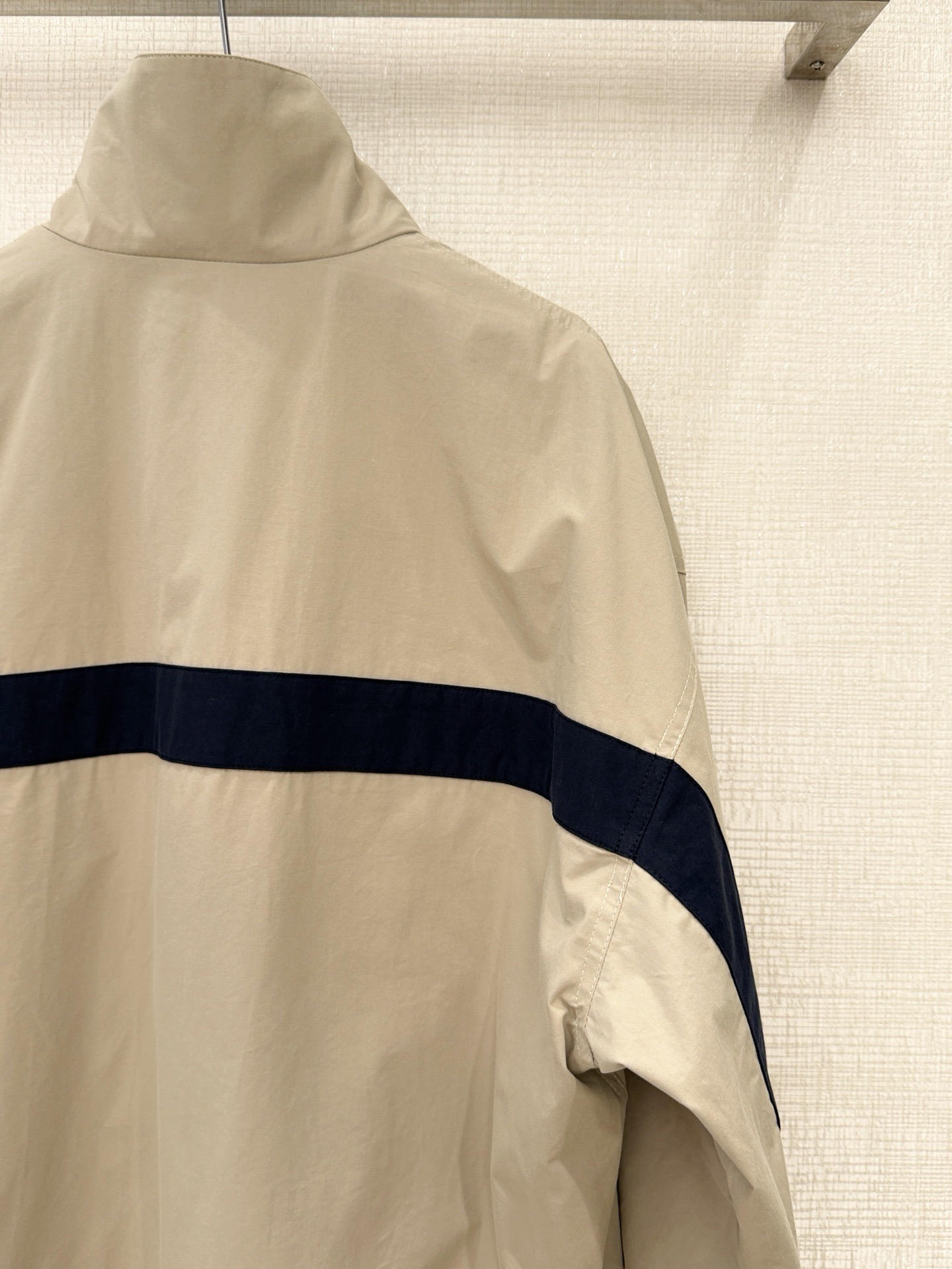 Saint Laurent YSL Jacket in Cotton in Beige - Image 7