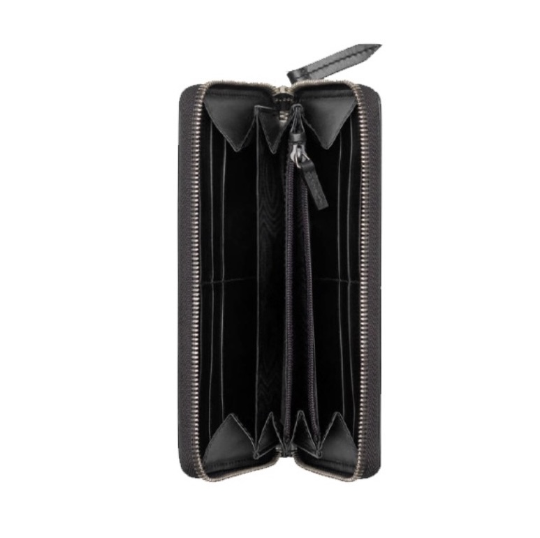 Gucci Unisex GG Supreme Printed Long Zipper Wallet - Image 2