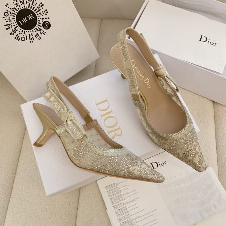Dior J'Adior Slingback Pump Heels - Image 4