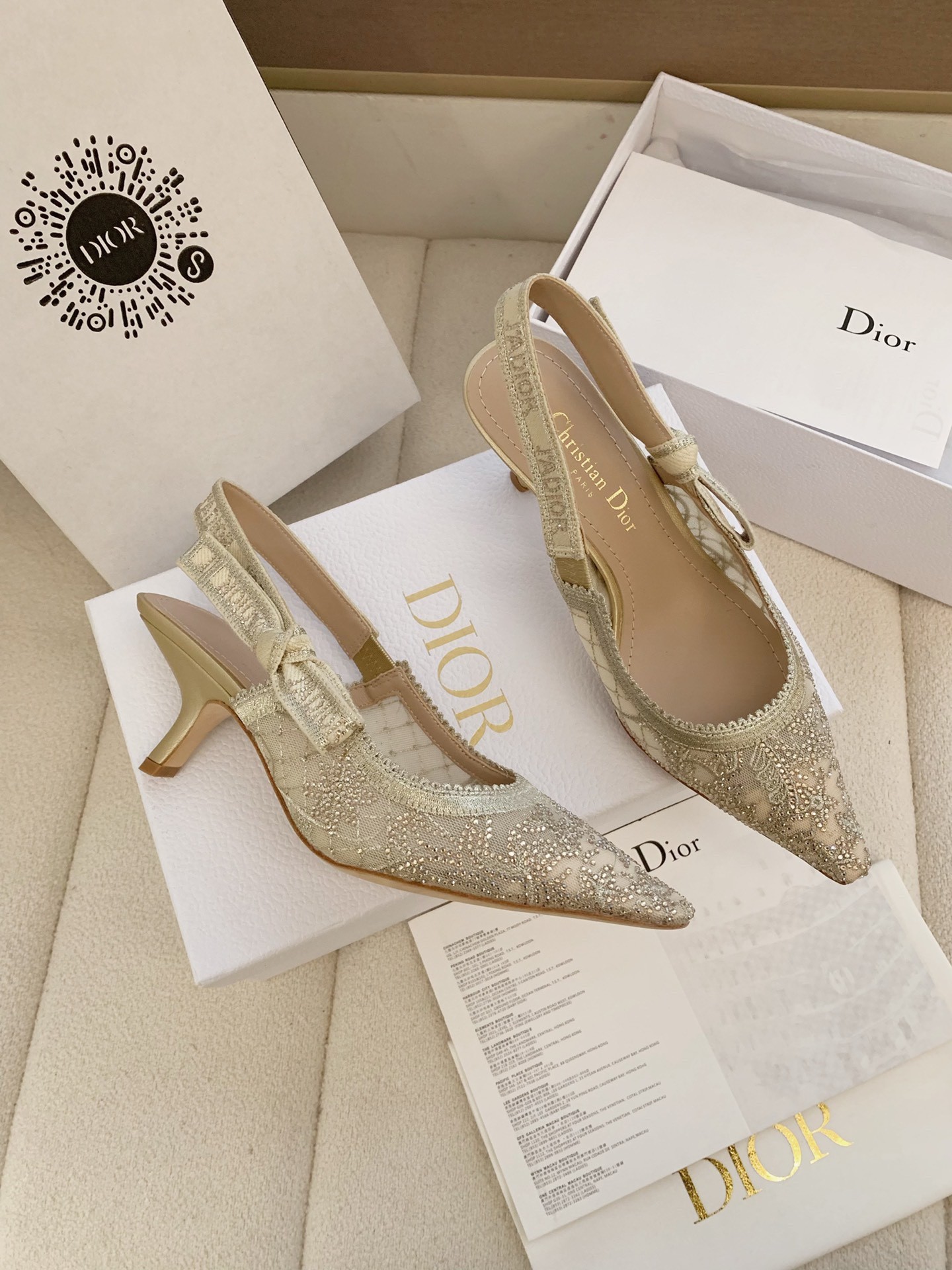 Dior J'Adior Slingback Pump Heels - Image 4