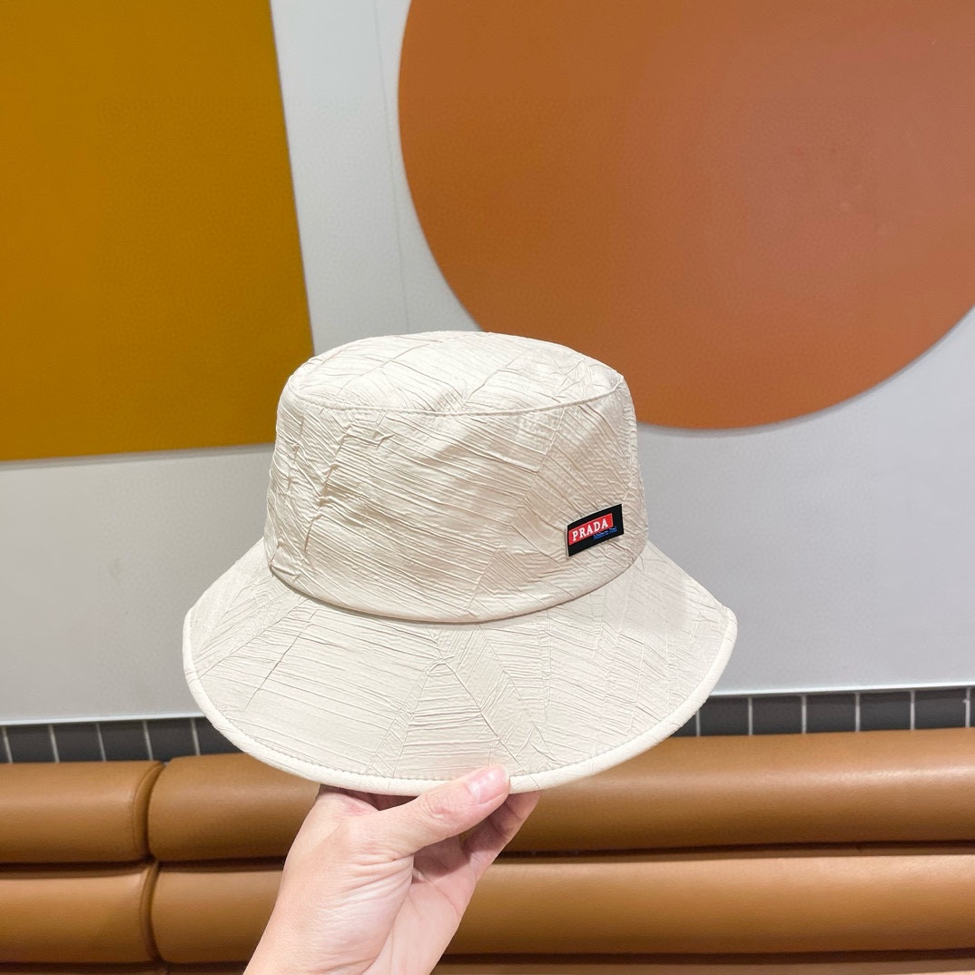 Prada Little Fisherman's Hat With a Face Sunhat - Image 3