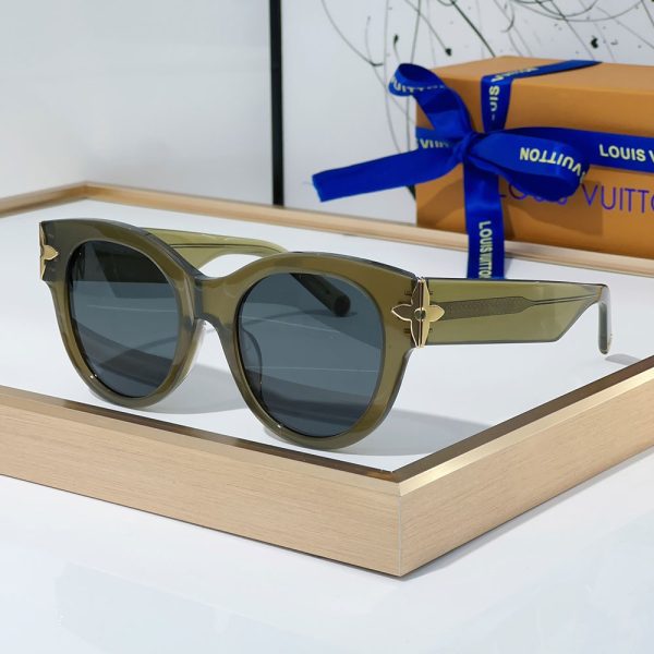 LV Clockwise Canvas sunglasses Top quality