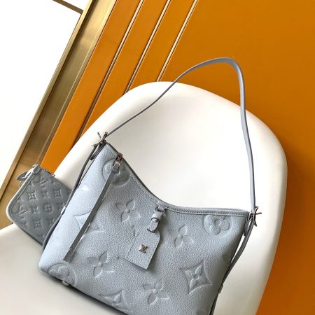 LV CarryAll PM Monogram Empreinte Leather Women Handbag 10A Mirror Version - Image 5