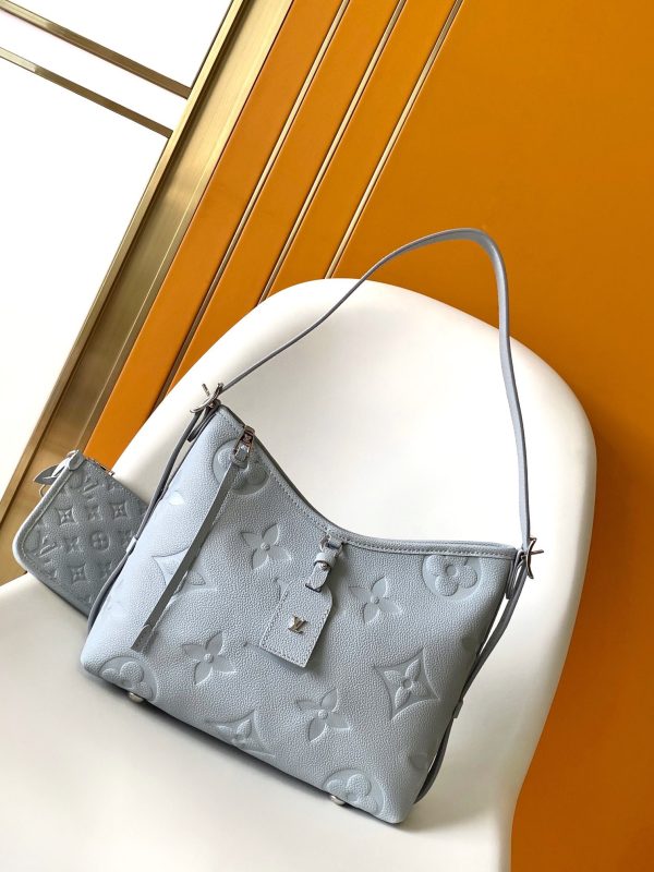 LV CarryAll PM Monogram Empreinte Leather Women Handbag 10A Mirror Version