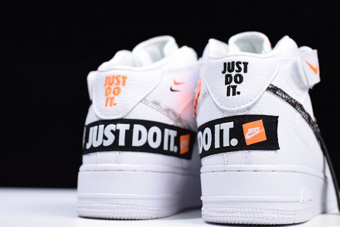 Nike Air Force 1 Mid Just Do It BQ6474-100 - Image 3