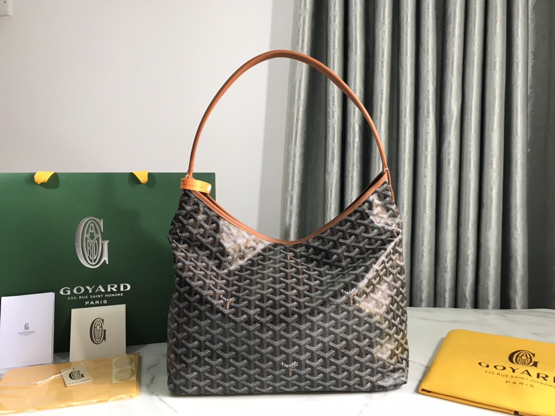 Goyard hobo boheme black tan - Image 1
