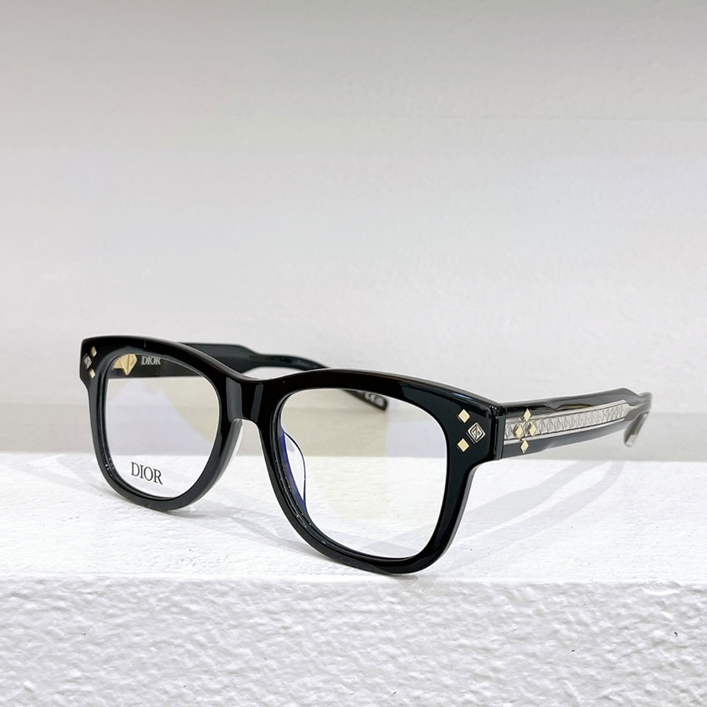Dior Mirror Leg Diamond Logo sunglasses Top quality - Image 1