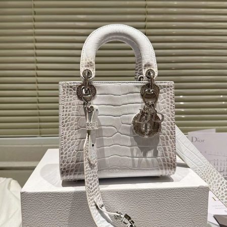 DIOR Lady Dior Diamond Buckle Bag - Image 1