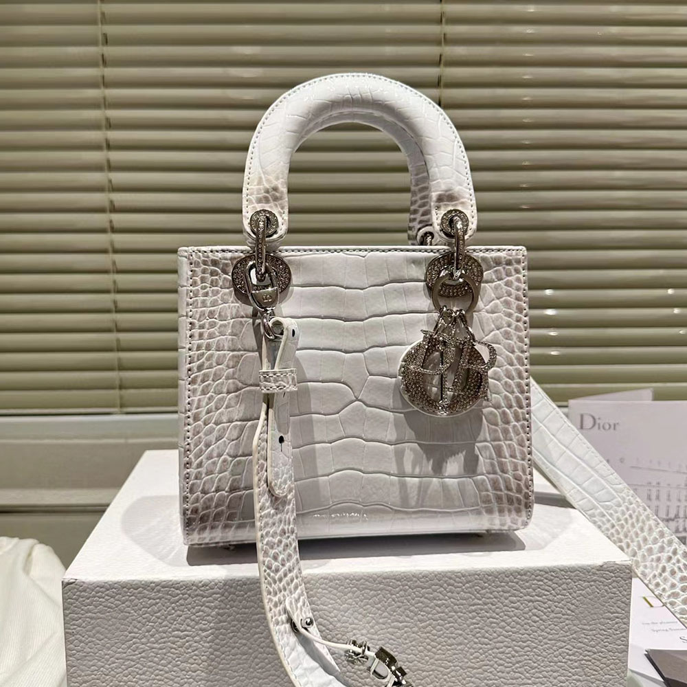 DIOR Lady Dior Diamond Buckle Bag - Image 1