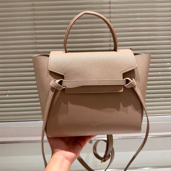 CELINE Grained Calfskin Pico Belt Bag 10A