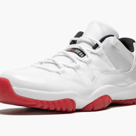 Air Jordan 11 Retro Low "White/Varsity Red" - Image 4