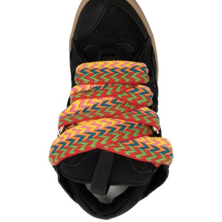 Lanvin LEATHER CURB SNEAKERS - Image 2