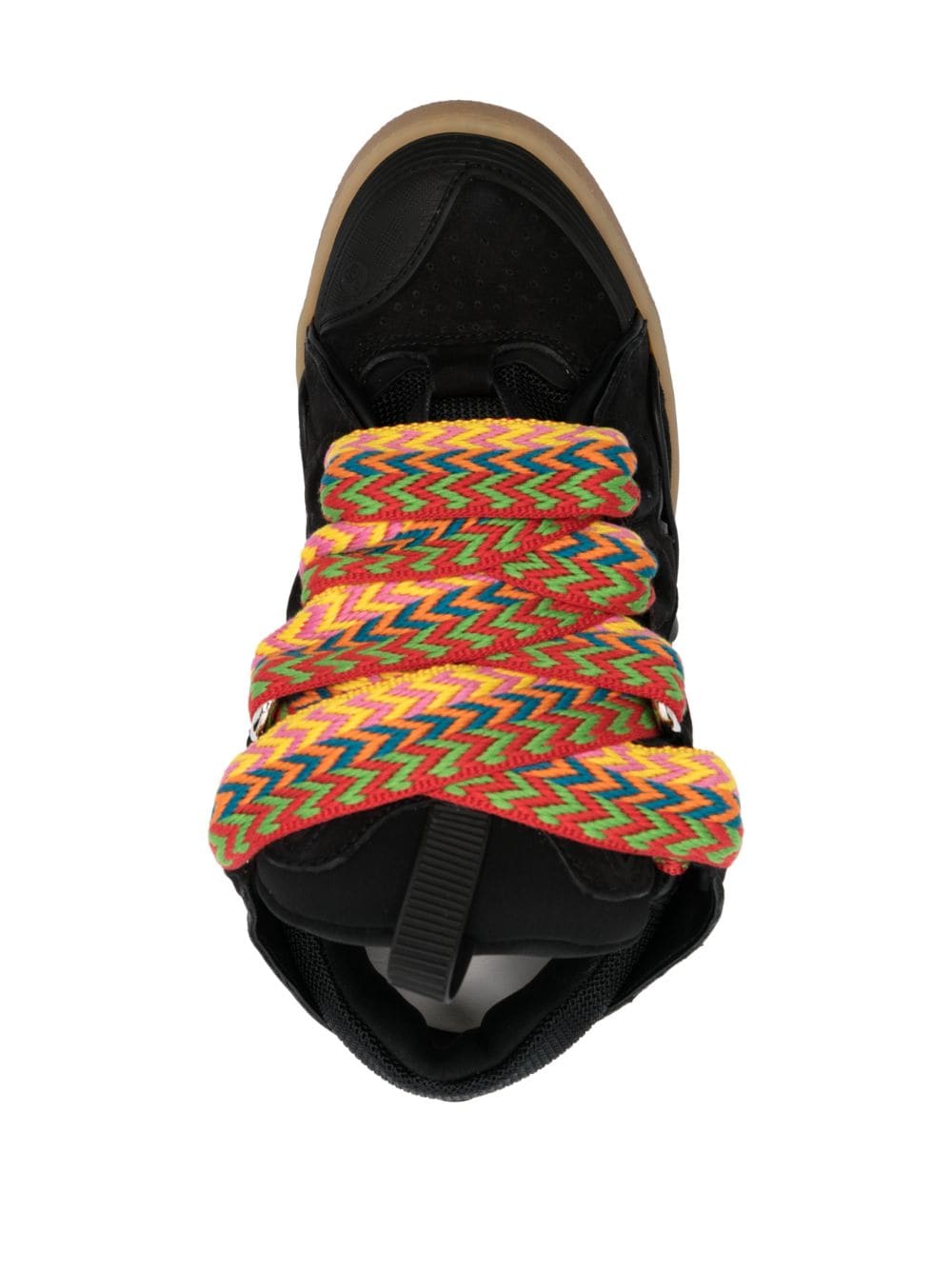 Lanvin LEATHER CURB SNEAKERS - Image 2