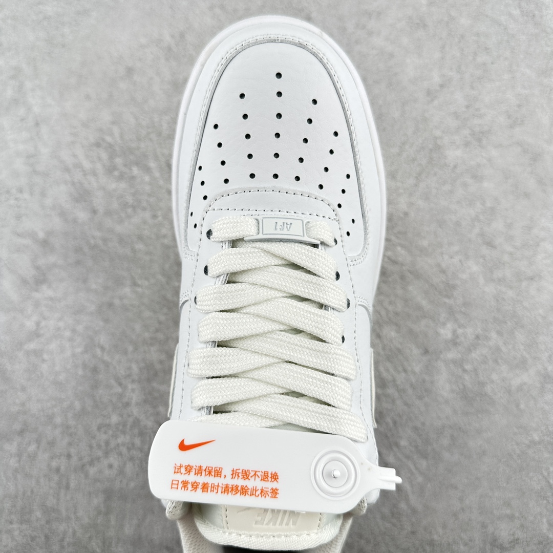 Nike Air Force White Biege - Image 6
