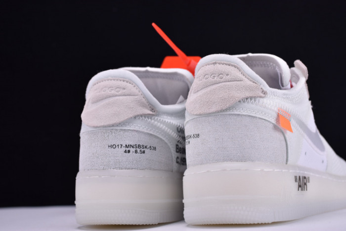 NIKE AIR FORCE 1 LOW OFF-WHITE All White AO4606-100 - Image 21