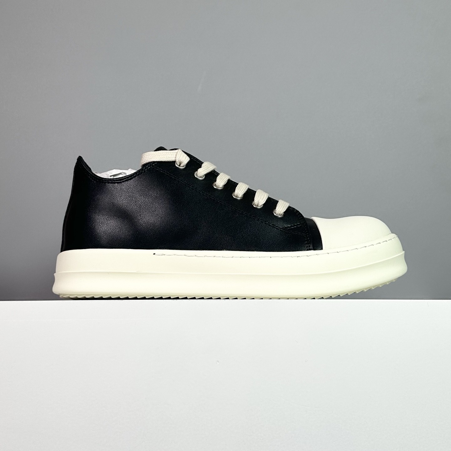Rick Owens Wmns Luxor Vintage Low“ Dust Milk"Shoes - Image 8