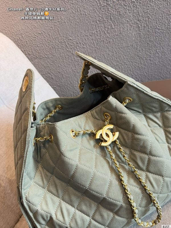Chanel 25 Hobo Denim Bag