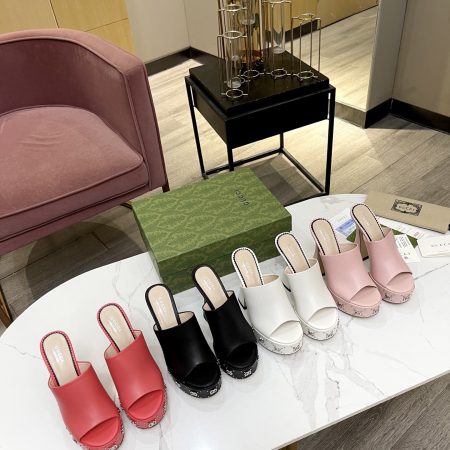 Gucci GG platform mules - Image 1