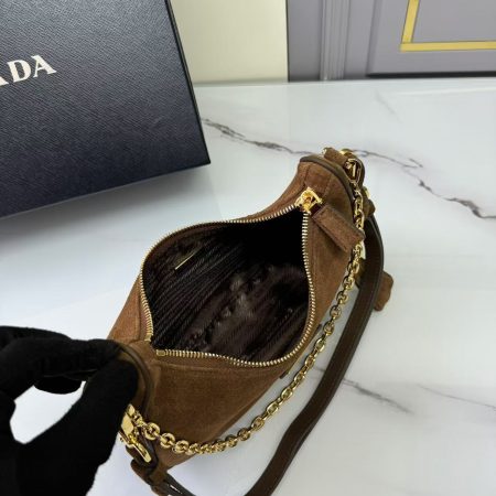Prada Re-Edition Suede Mini Bag - Image 5
