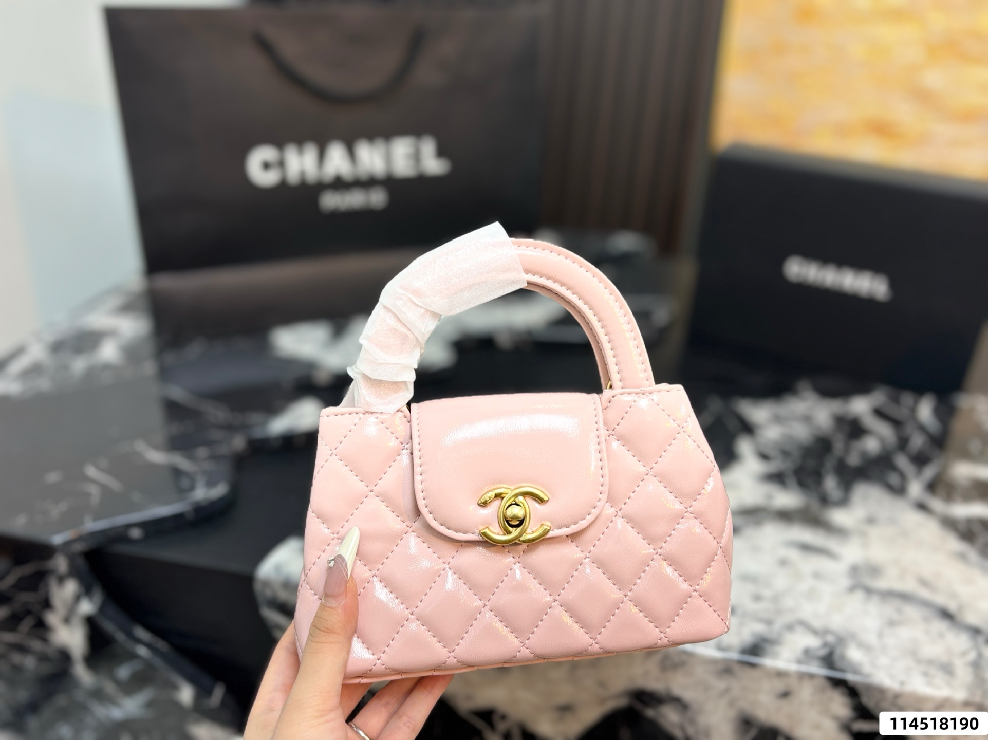 Chanel Kelly Cross Shoulder Bag - Image 5