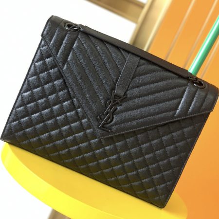 SAINT LAURENT YSL Envelope Shouder Bag Large - Image 7