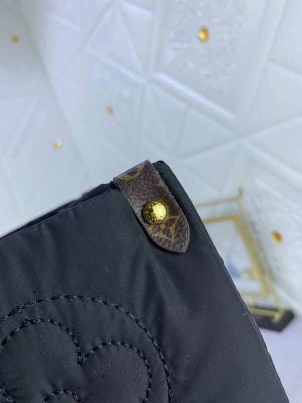 LV Econyl Monogram Pillow OnTheGo Tote Bag Mirror Version
