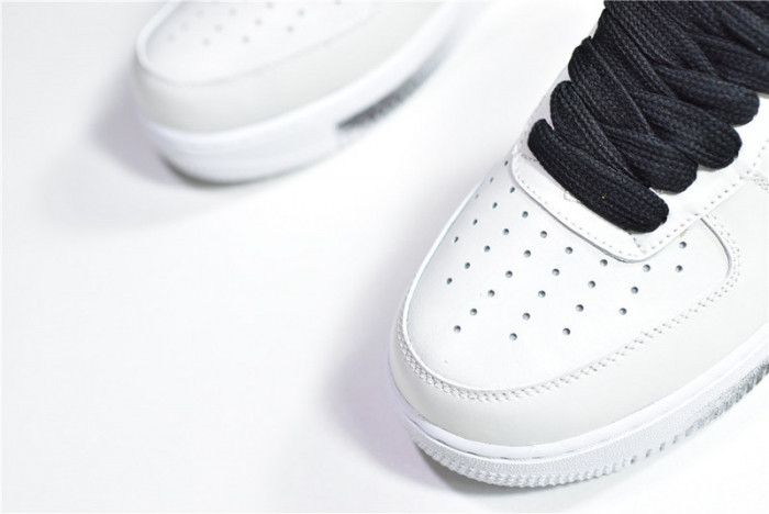 PEACEMINUSONE Nike Air Force 1 White Black DD3223-100 - Image 7