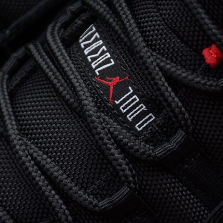 AIR JORDAN 11 RETRO LOW "BRED" BLACK/ RED mens 528895-012 - Image 13