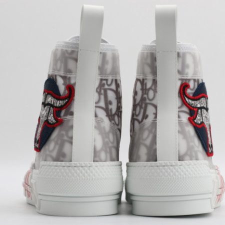 Dior B23 Oblique High Top "Shawn" Shoes - Image 6