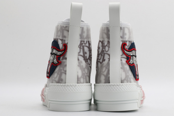 Dior B23 Oblique High Top "Shawn" Shoes - Image 6