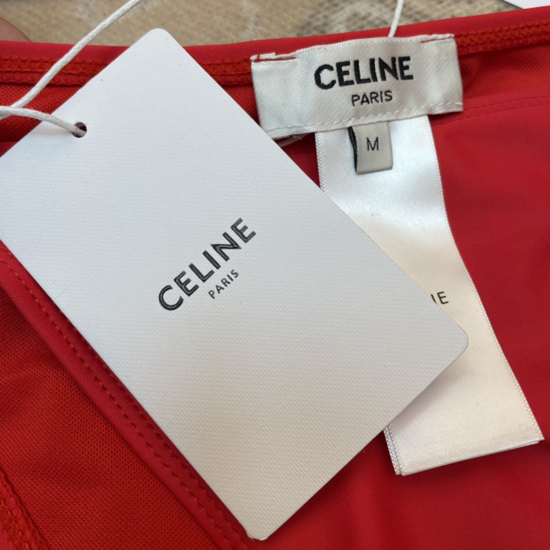 Celine Two-Piece Swimsuit Swimwear - Image 2