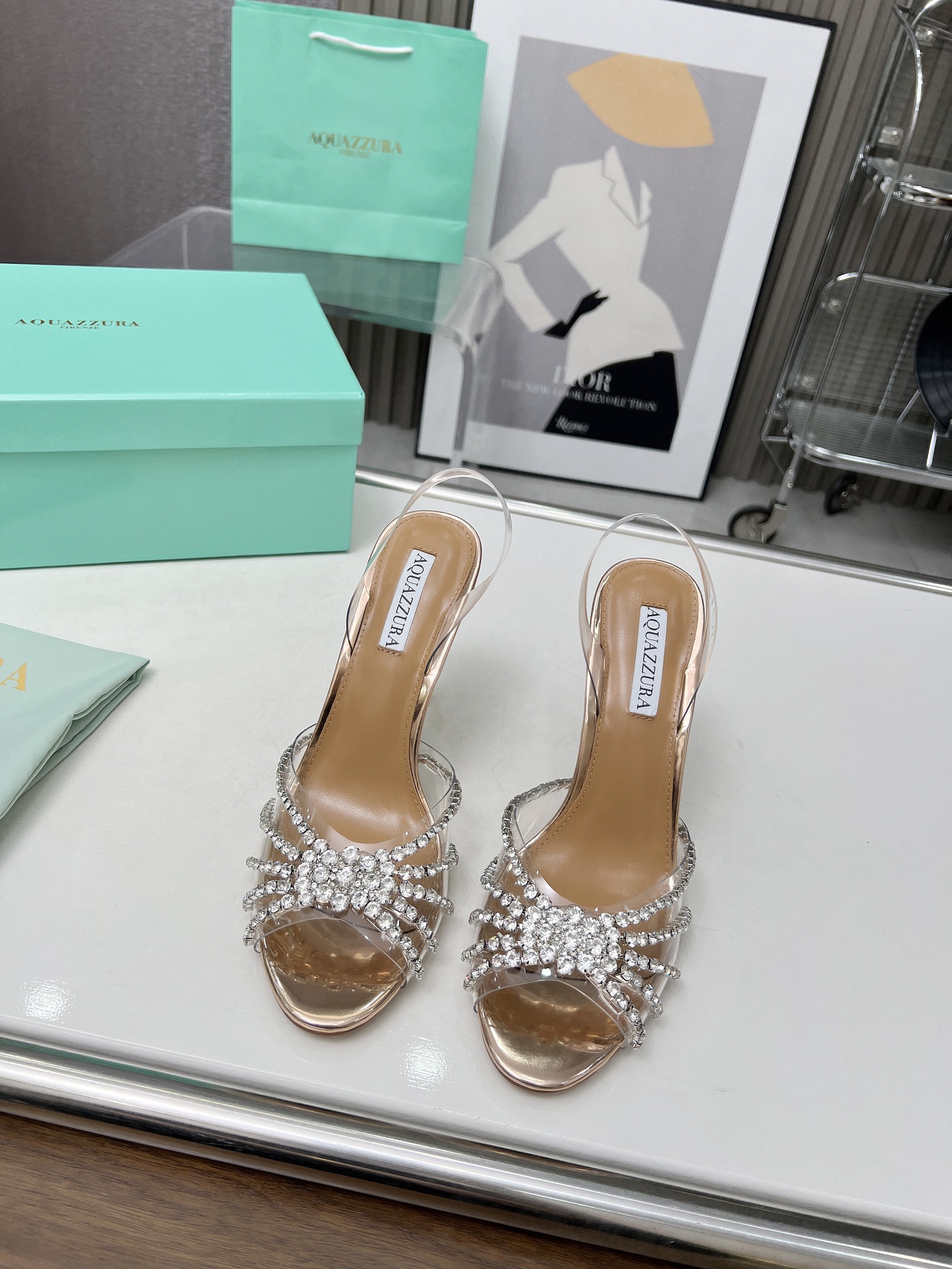 Aquazzura Gatsby Sling Pumps - Image 7