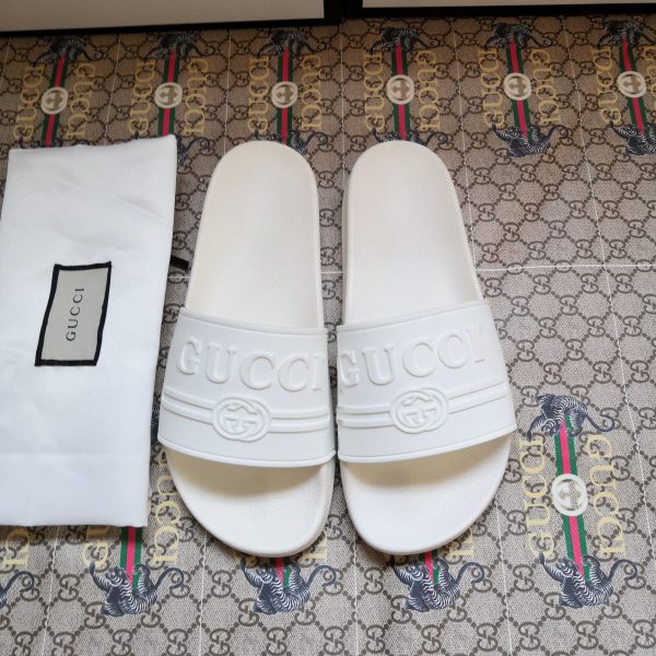 Gucci GG Wmns Rubber Slide Sandal 525140