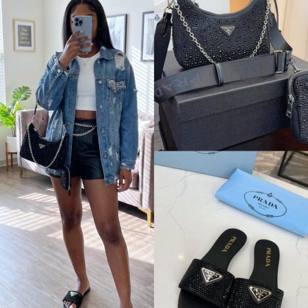 Prada Shoes & Bag Set